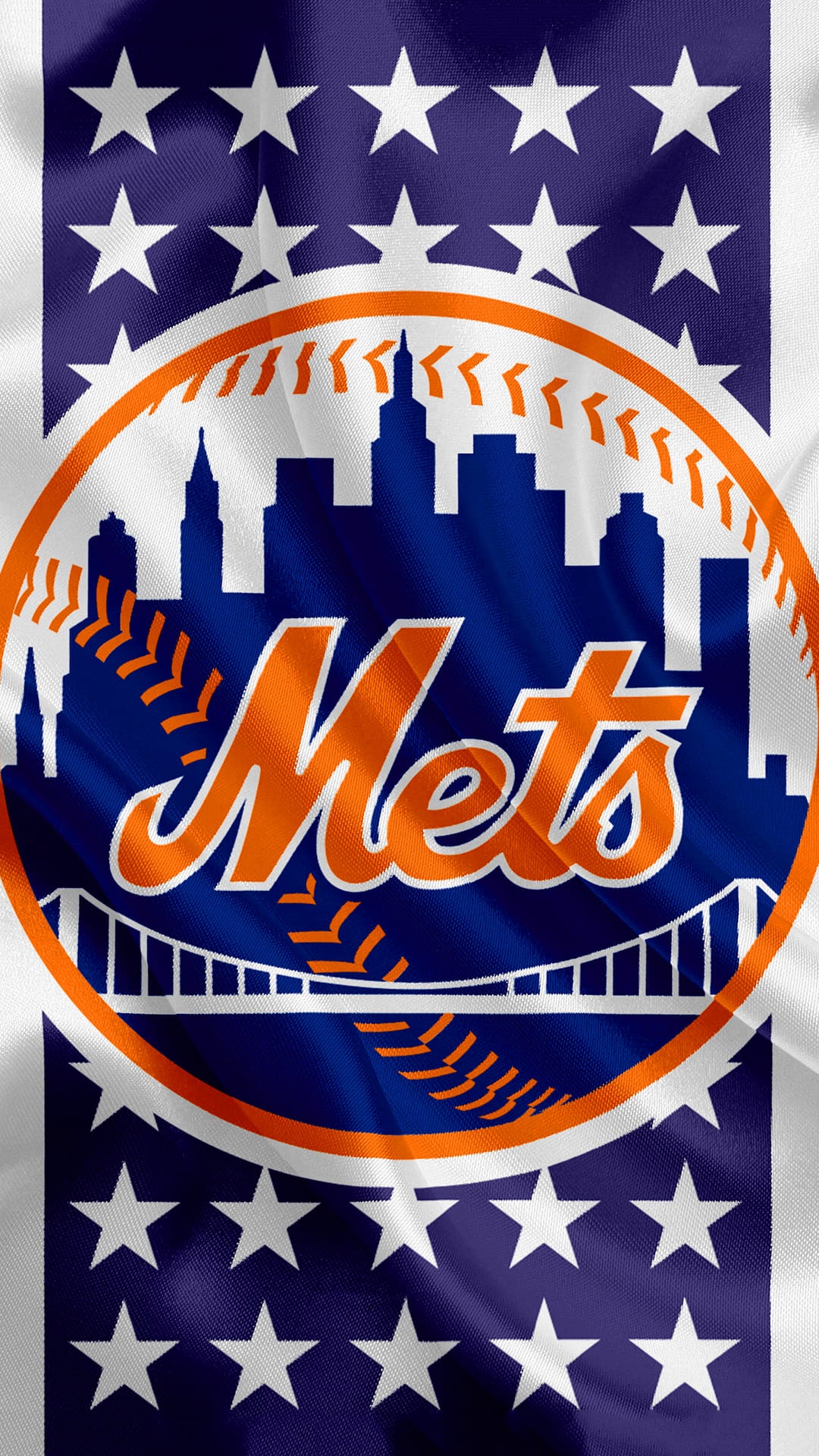 Download New York Mets Pattern iPhone Baseball Wallpaper  Wallpaperscom