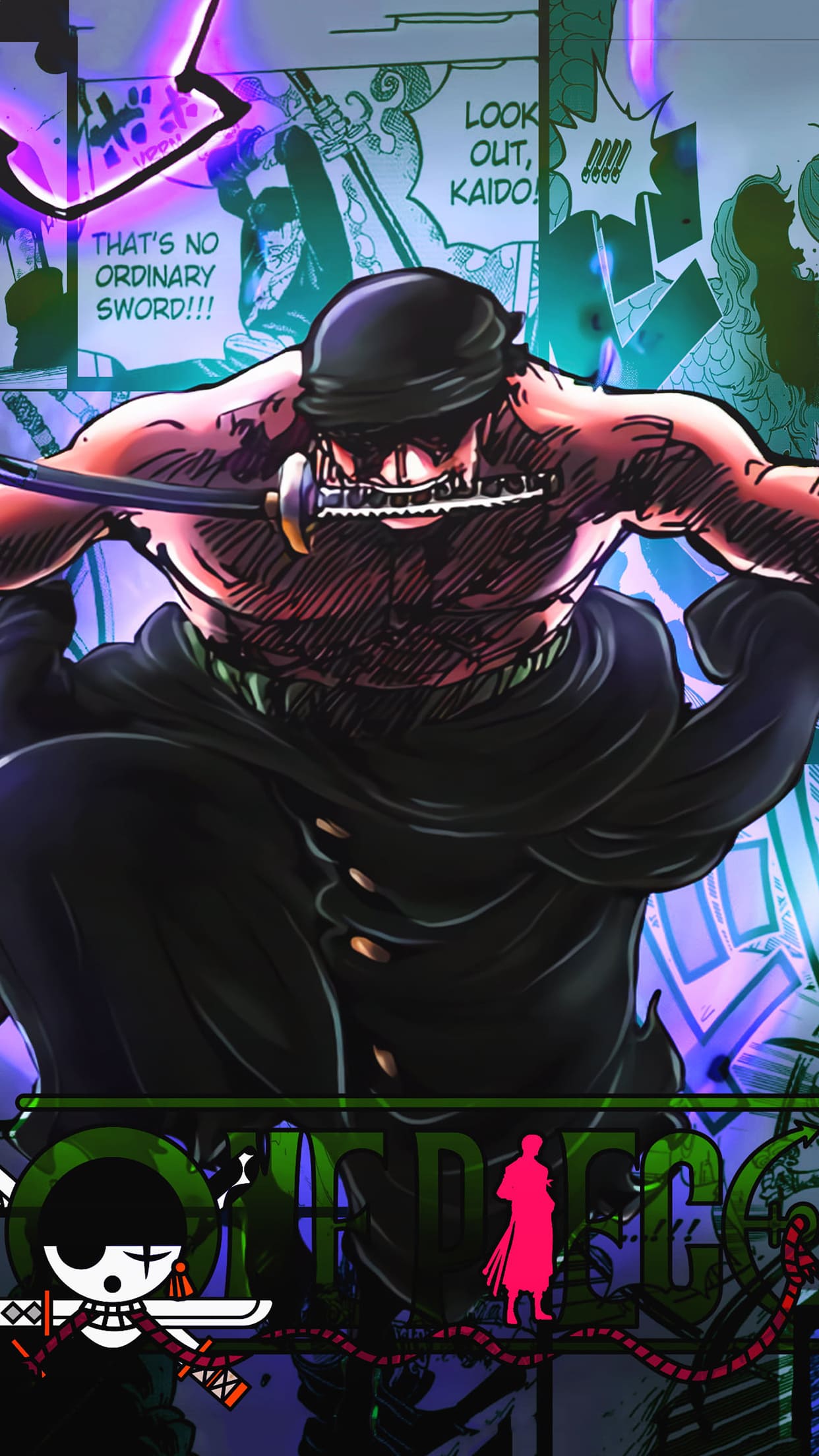 Zoro King of Hell Wallpapers