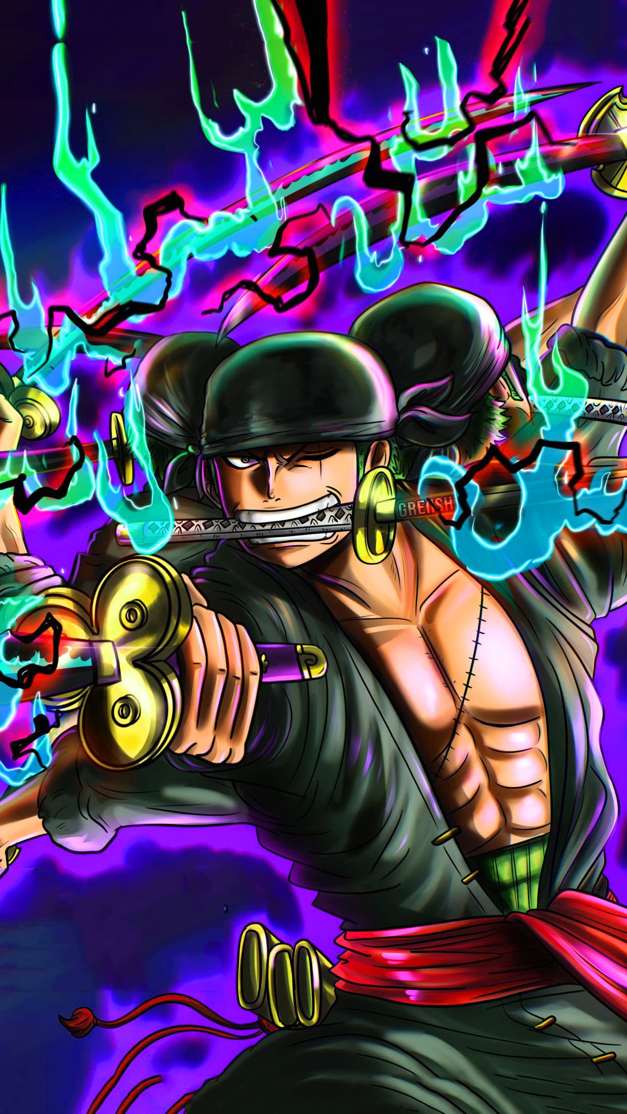 Zoro King of Hell Wallpapers