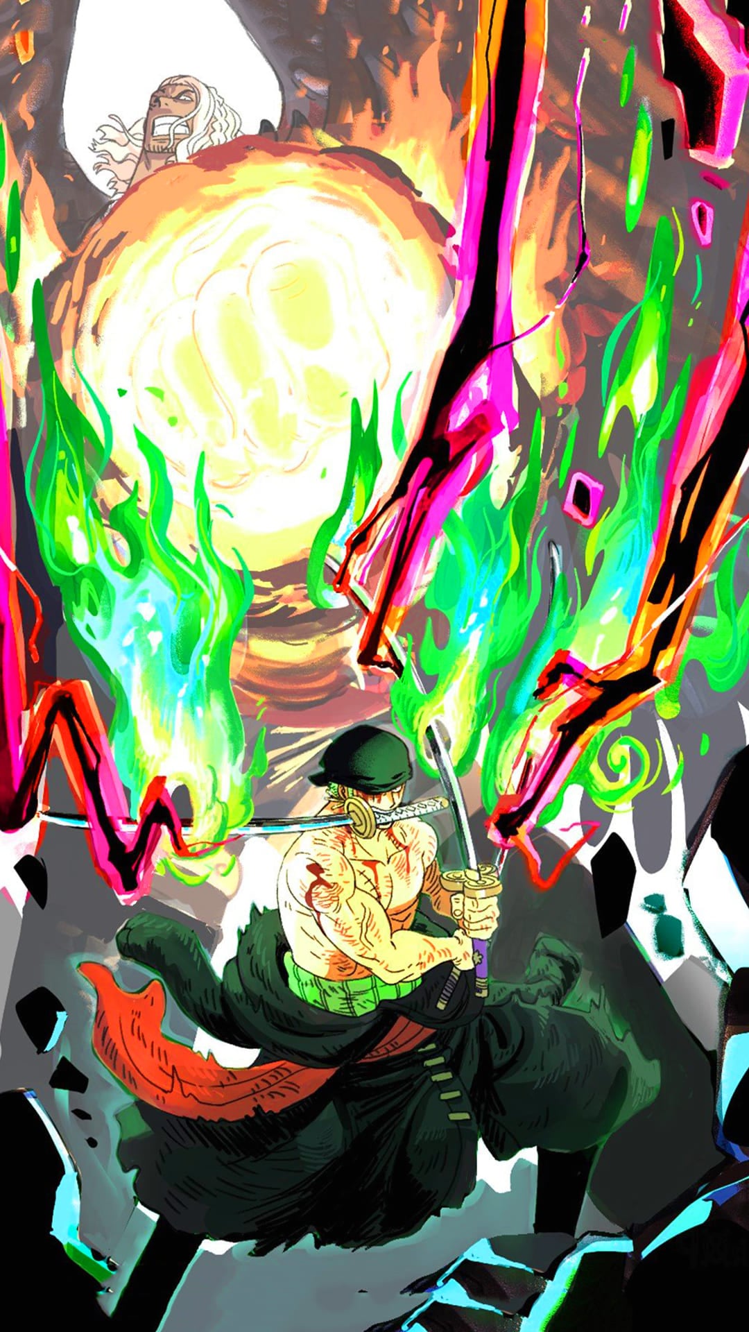 Zoro King of Hell Wallpapers