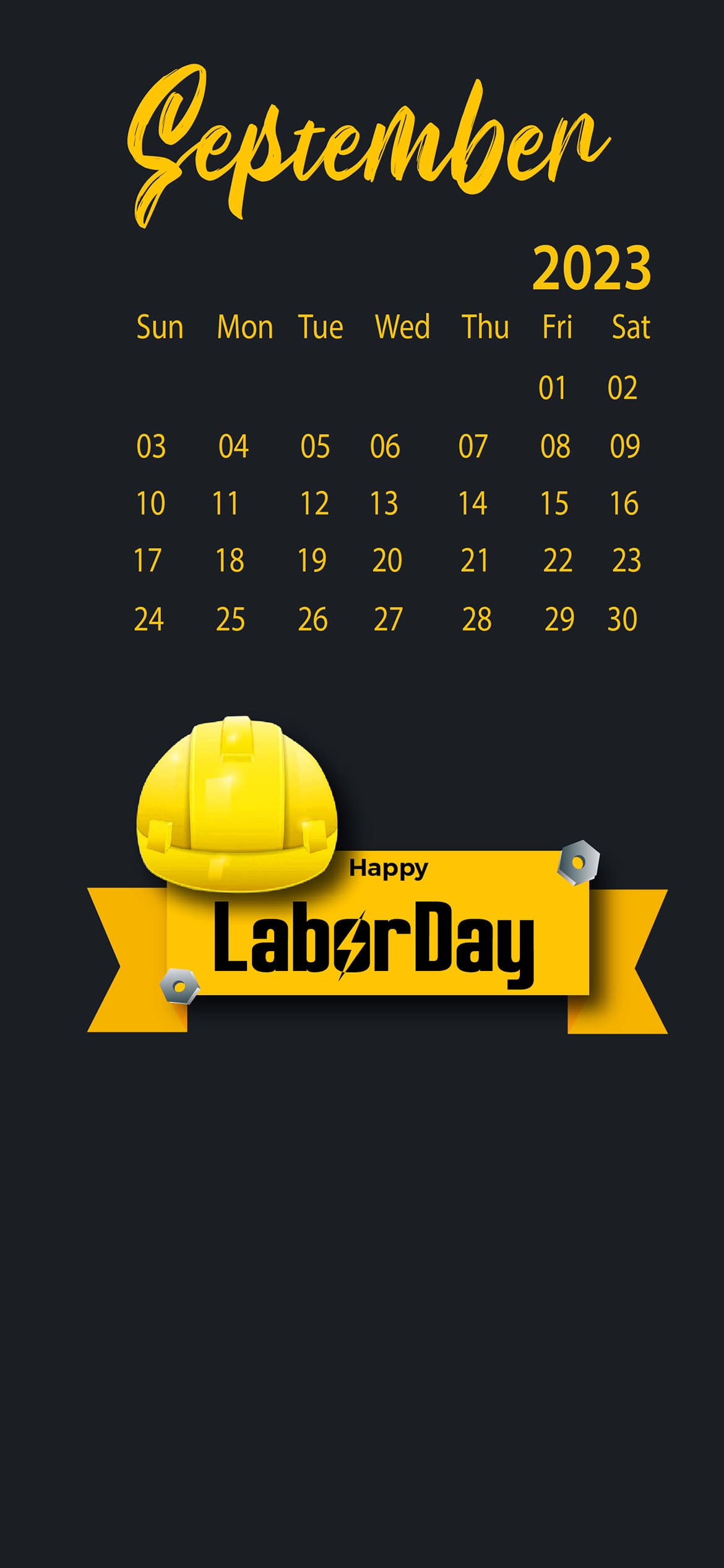 2023 September Calendar Wallpapers