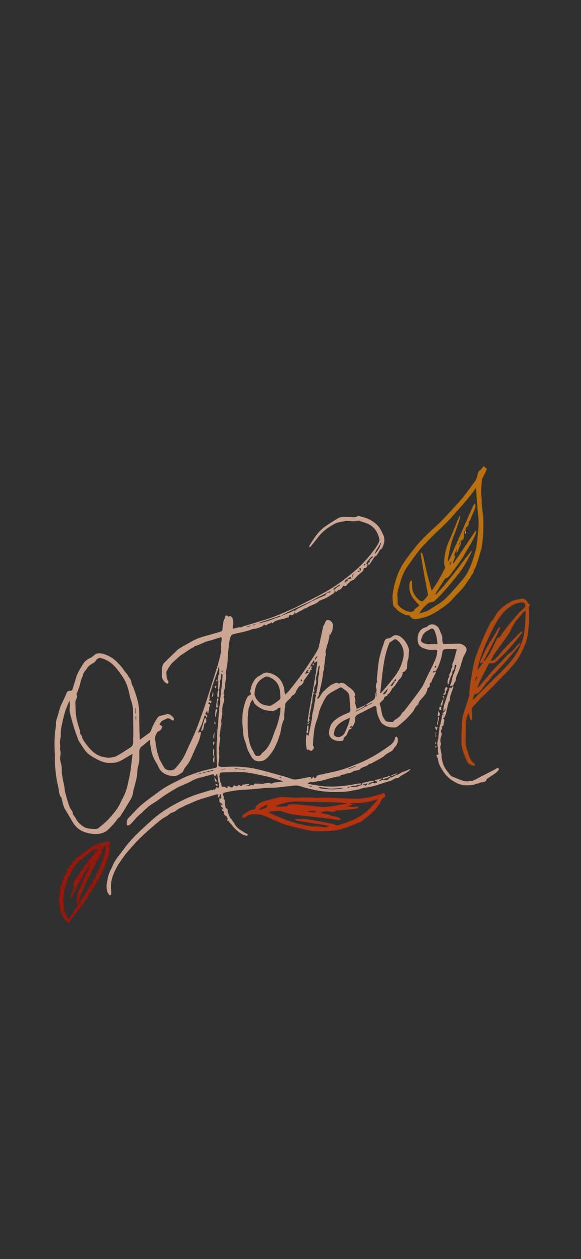 October Wallpapers