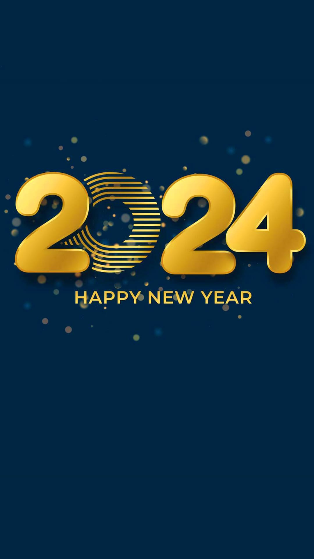 Happy New Year 2024 Wallpaper - TubeWP