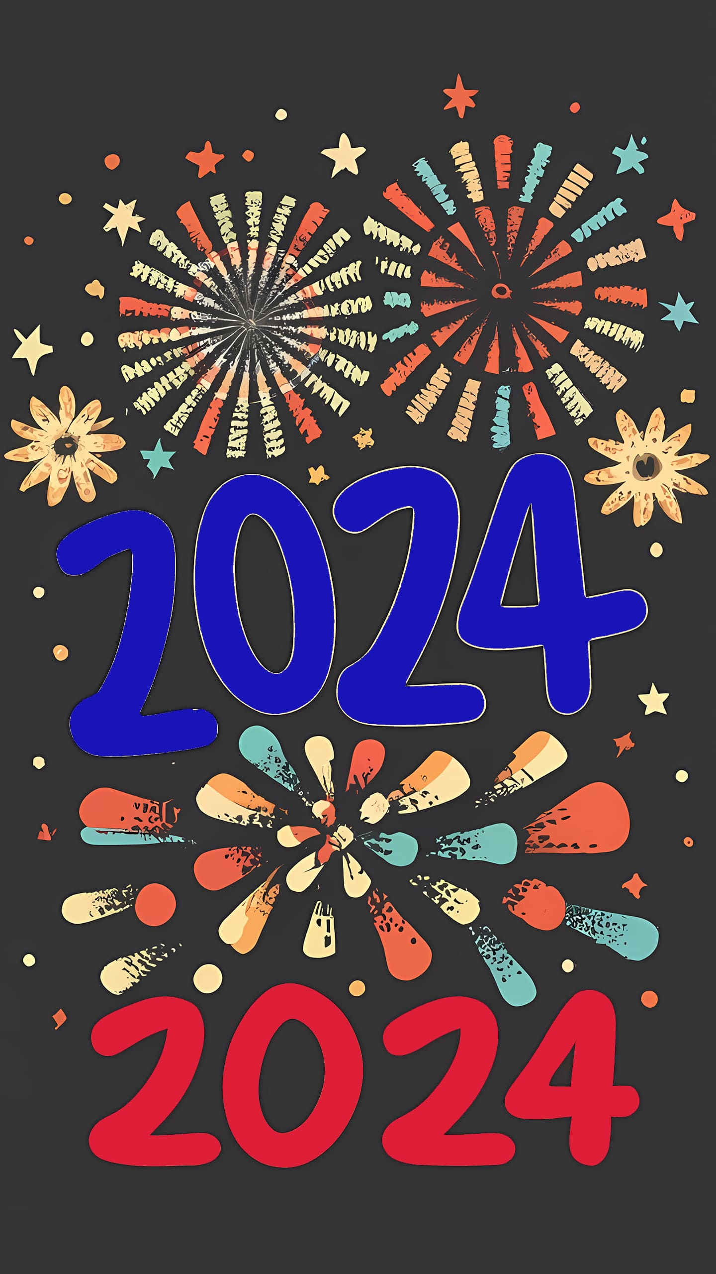 Happy New Year 2024 Wallpaper TubeWP