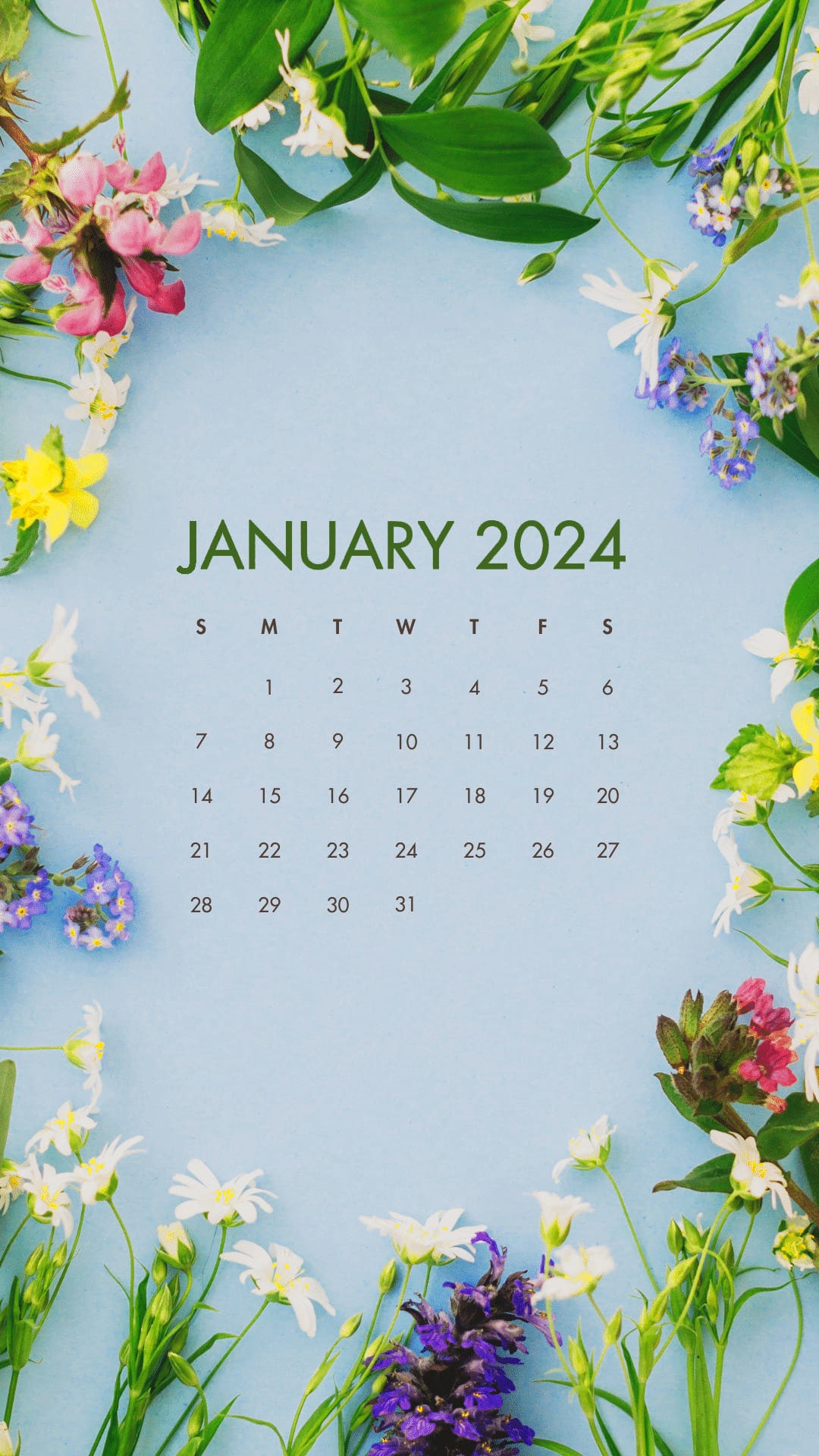 January 2025 Calendar Wallpaper TubeWP
