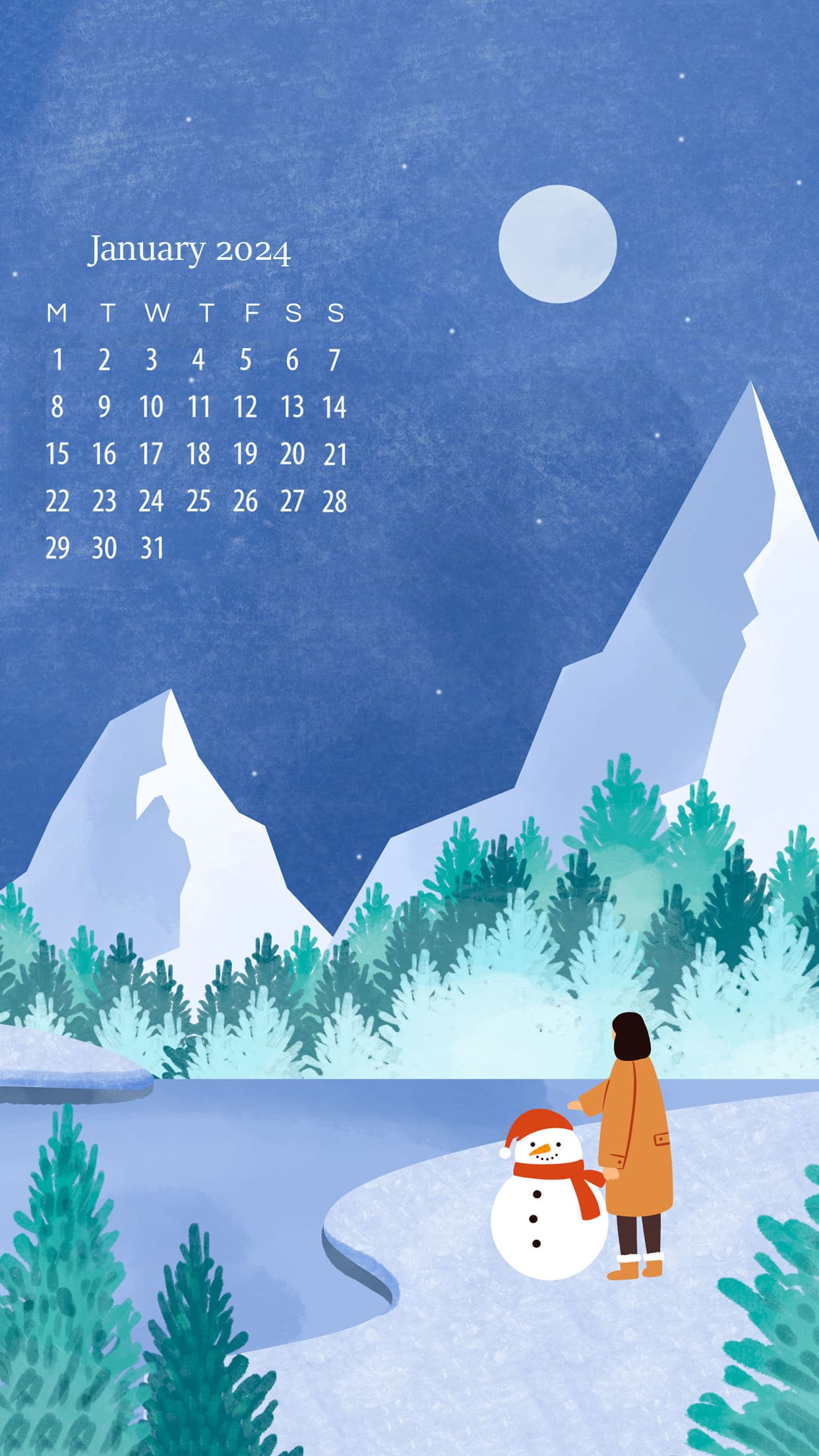 January 2024 Wallpapers