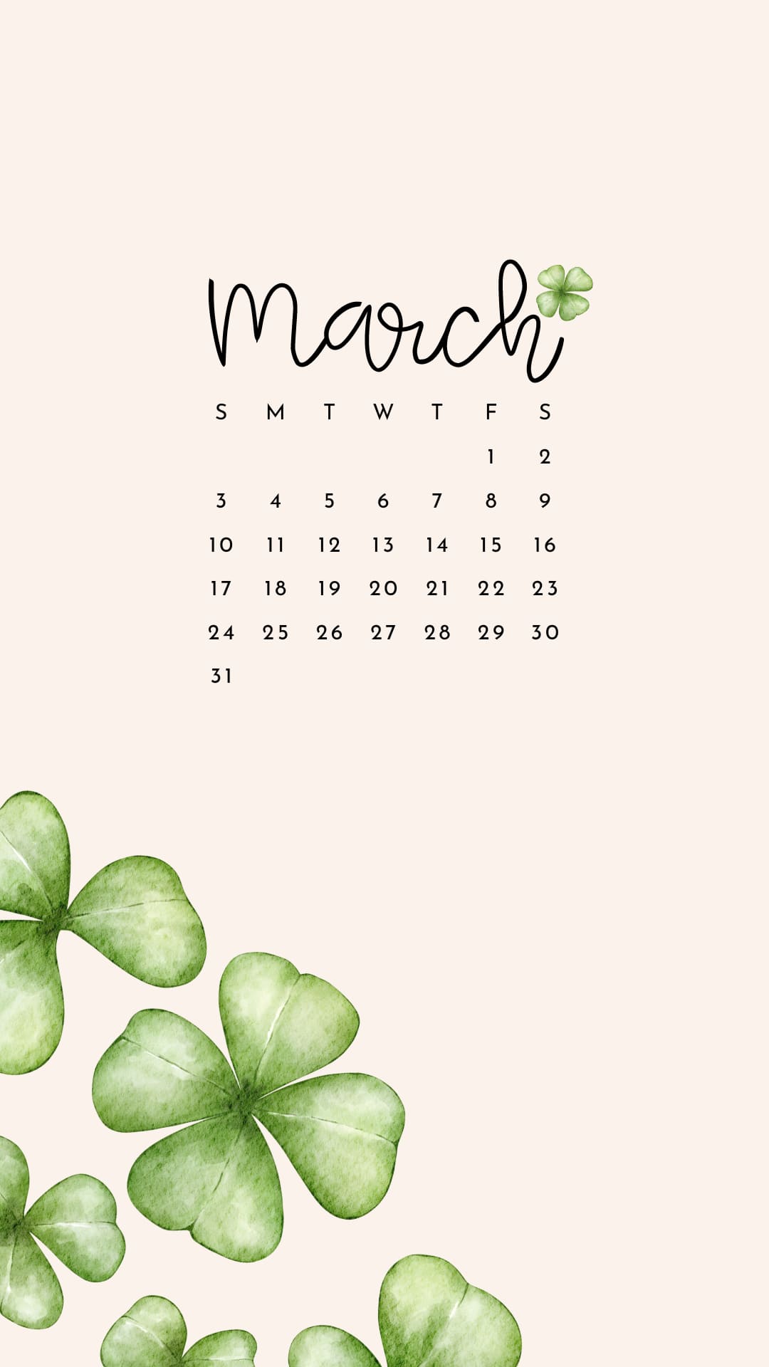 2024 March Calendar Wallpapers TubeWP