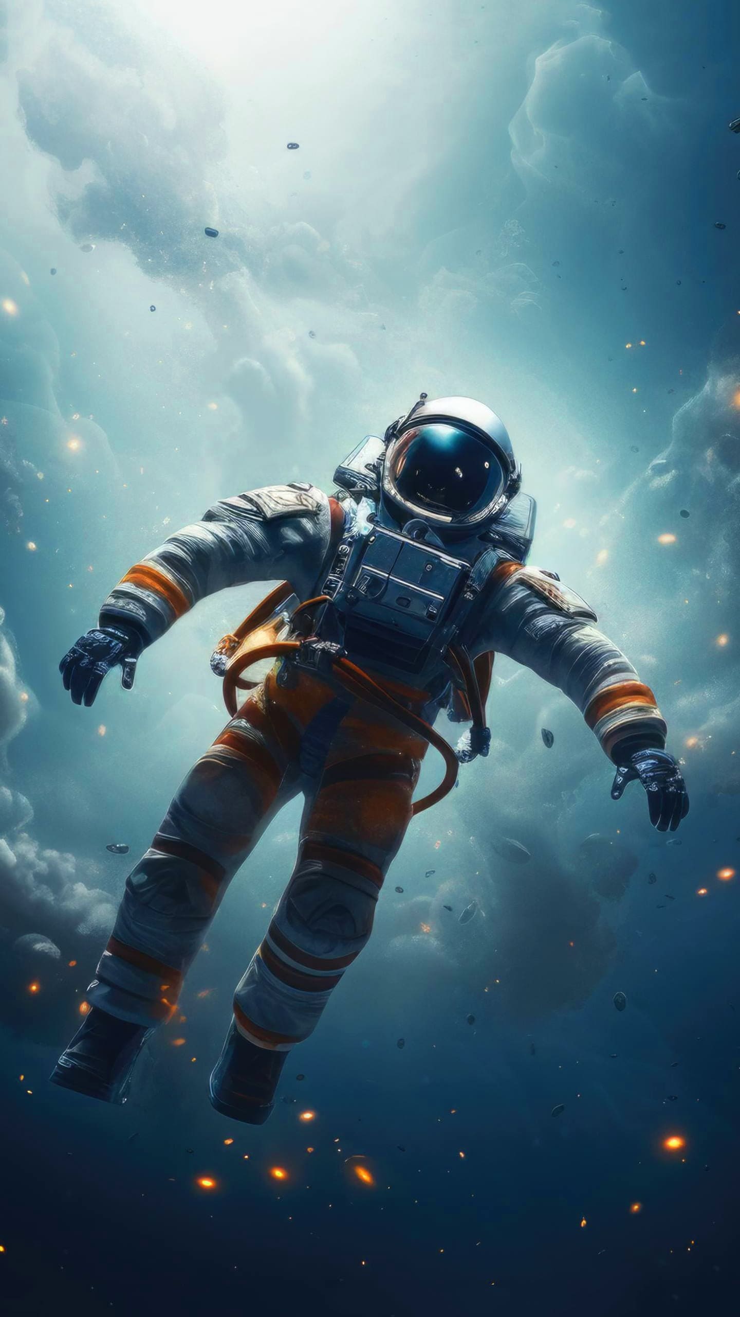 Floating in Space Wallpapers