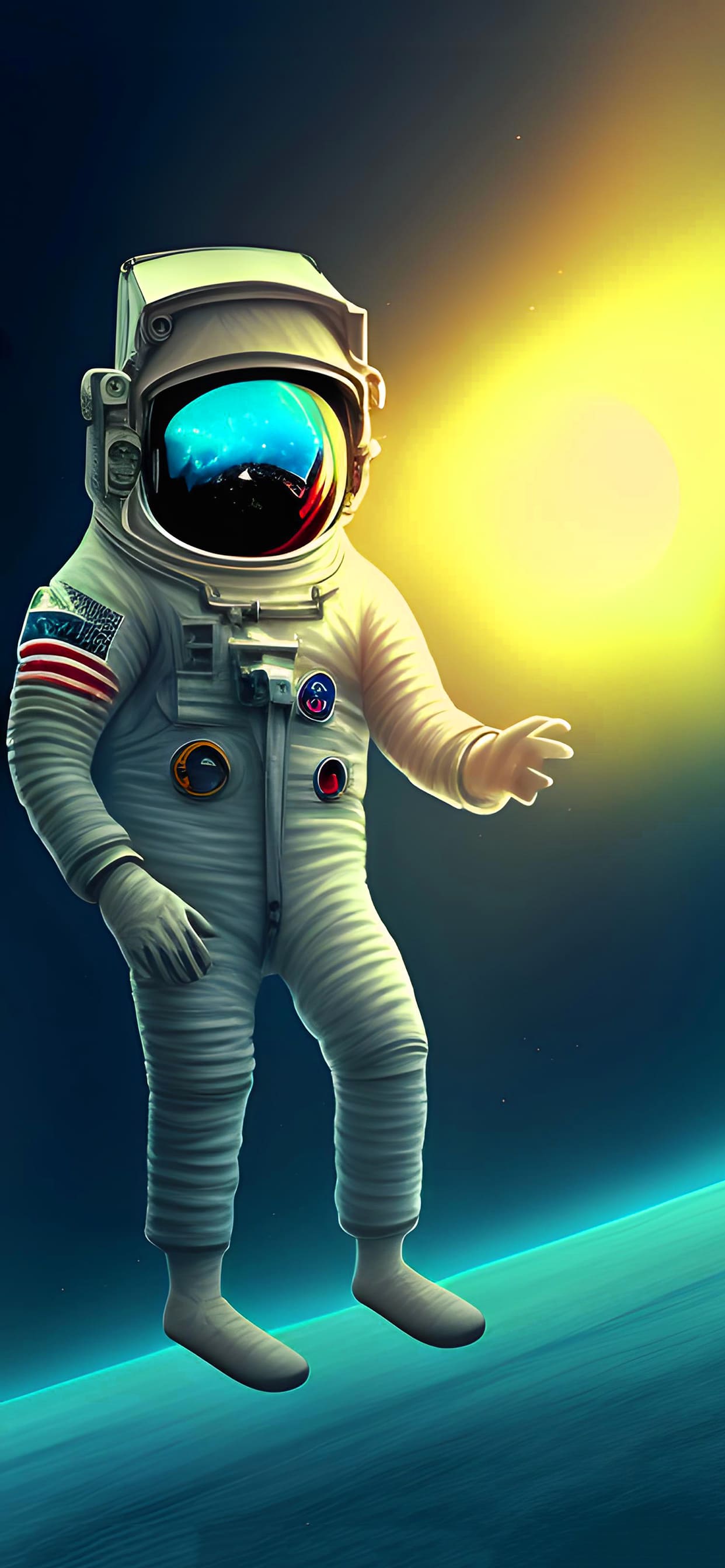 Floating in Space Wallpapers