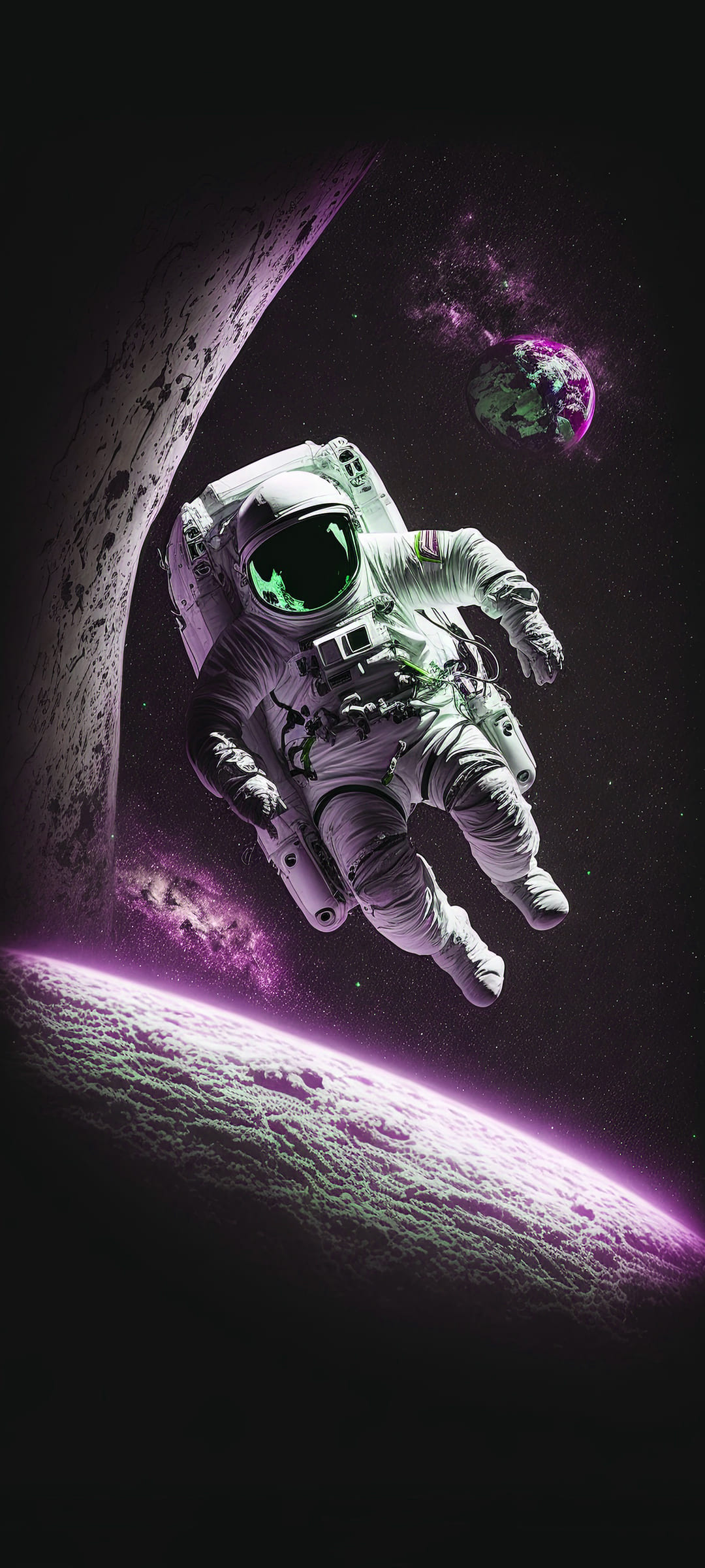 Floating in Space Wallpapers