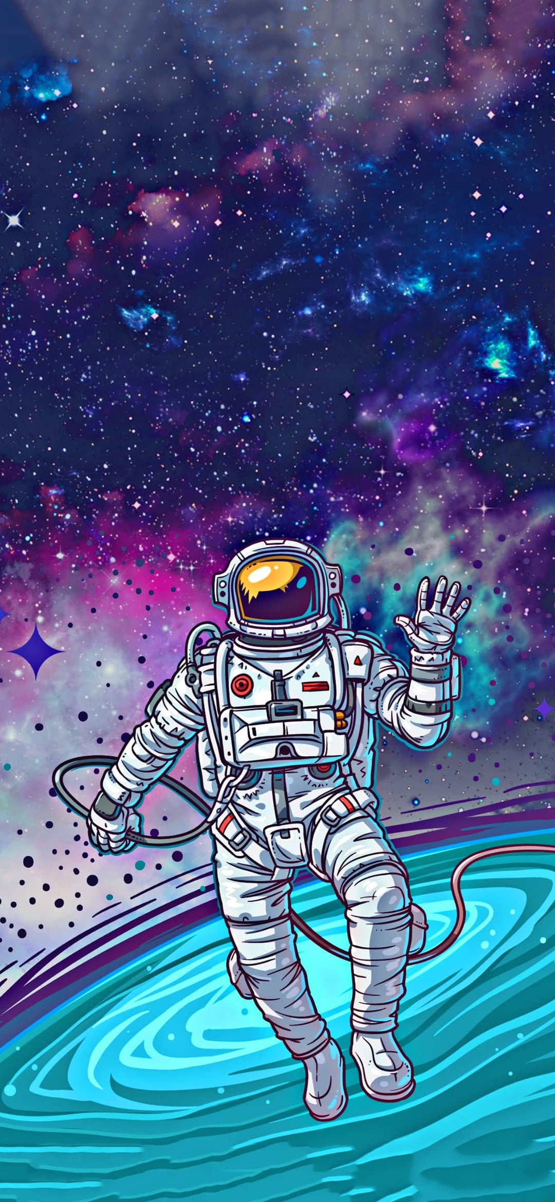 Floating in Space Wallpapers