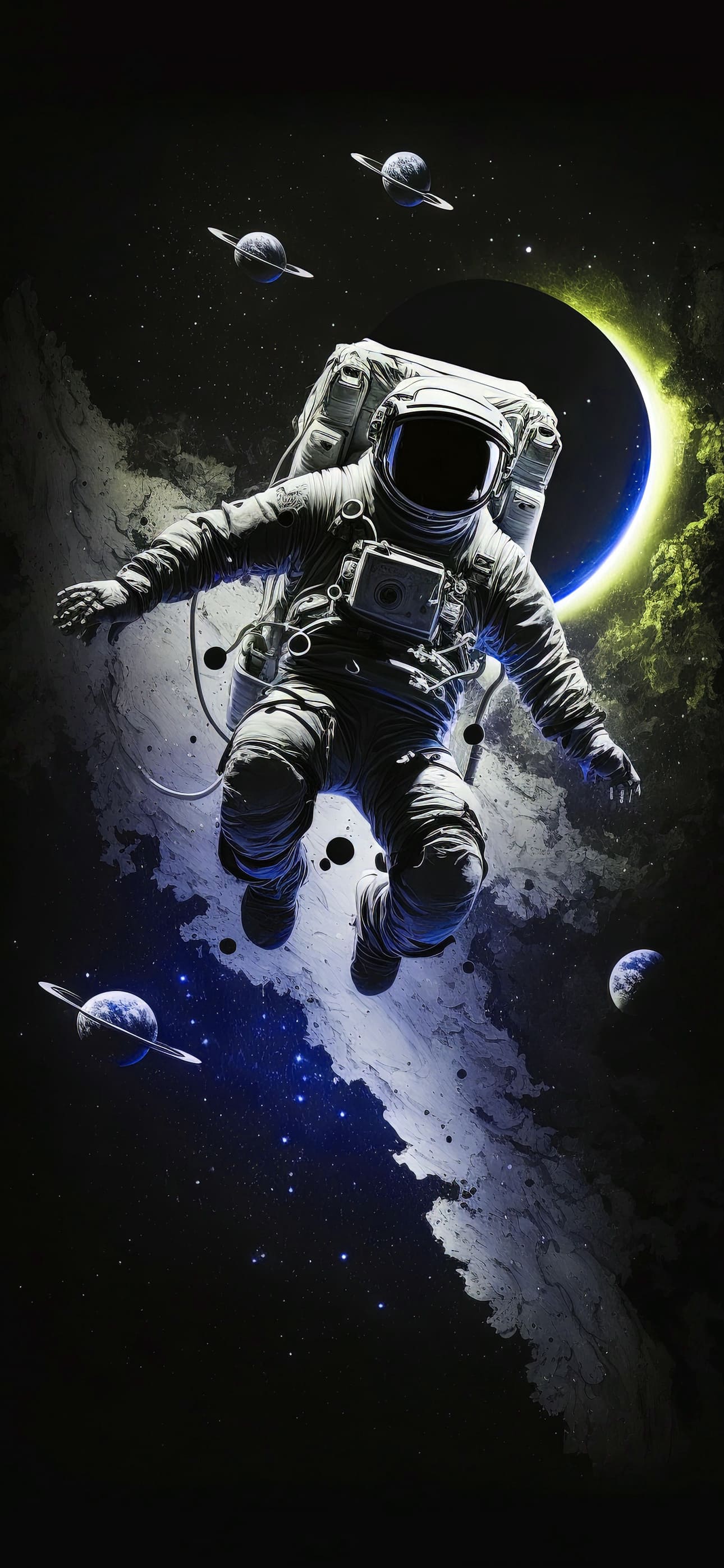 Floating in Space Wallpapers