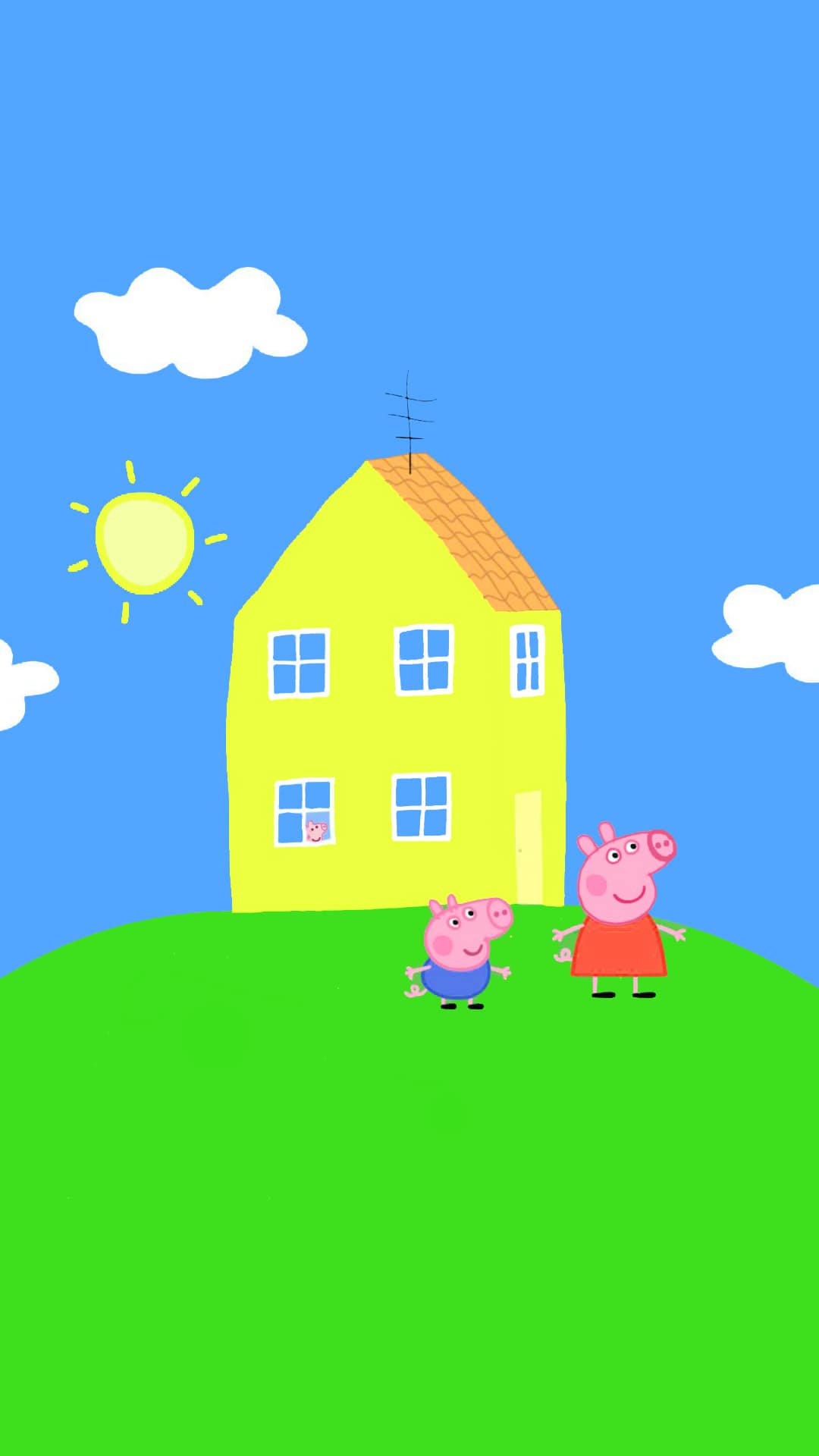 Peppa Pig House Wallpapers