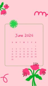 June Calendar 2024 Wallpapers