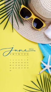 June Calendar 2024 Wallpapers