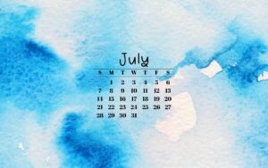 July 2024 Calendar Wallpapers