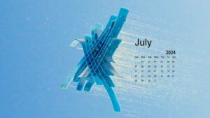 July 2024 Calendar Wallpapers